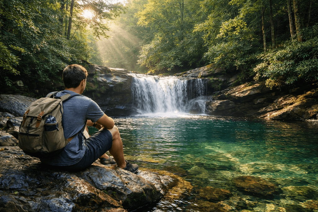 Hidden Waterfall Swimming Spots In North Carolina