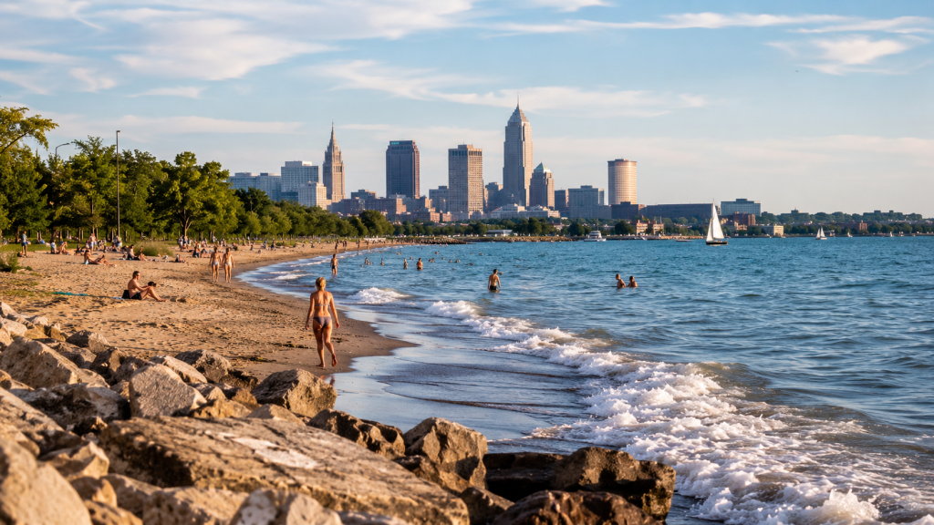 Edgewater Beach: The Perfect Starting Point for an Ohio Lake Erie Beach Road Trip