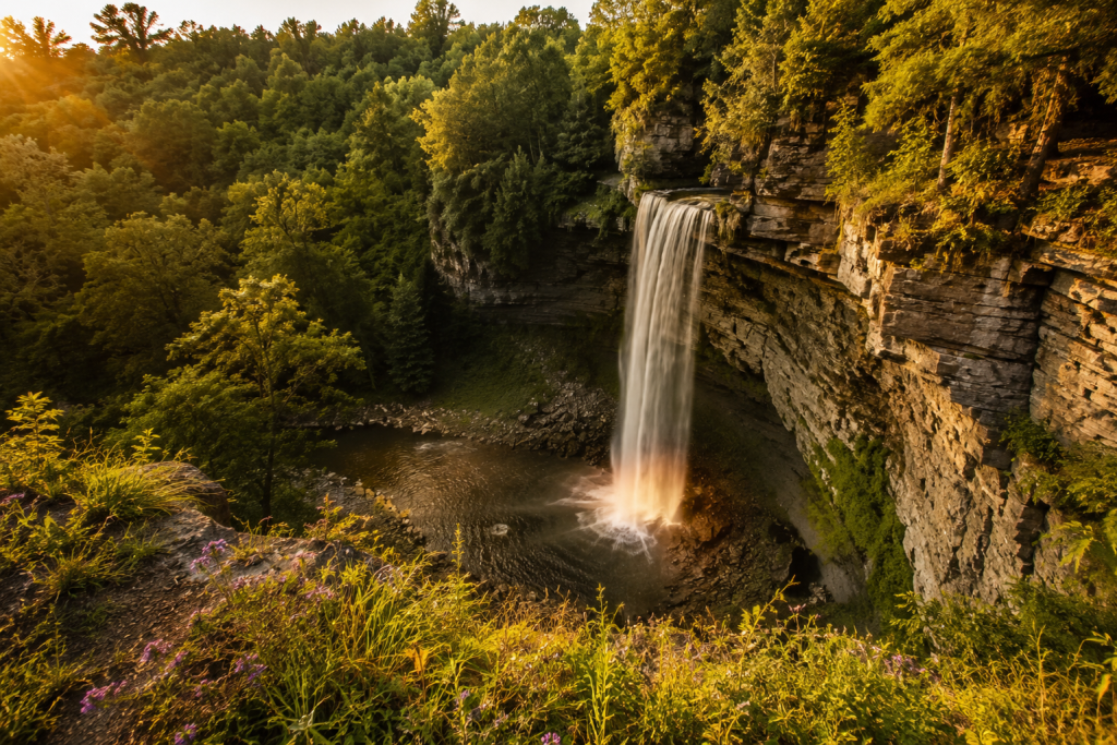 Fallsville Falls — A Forgotten Town's Last Trace